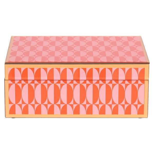 Opbergdoos Abba pink large Richmond Interiors - Afbeelding 2