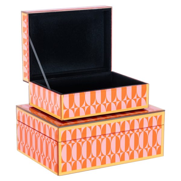 Opbergdoos Abba pink large Richmond Interiors - Afbeelding 6