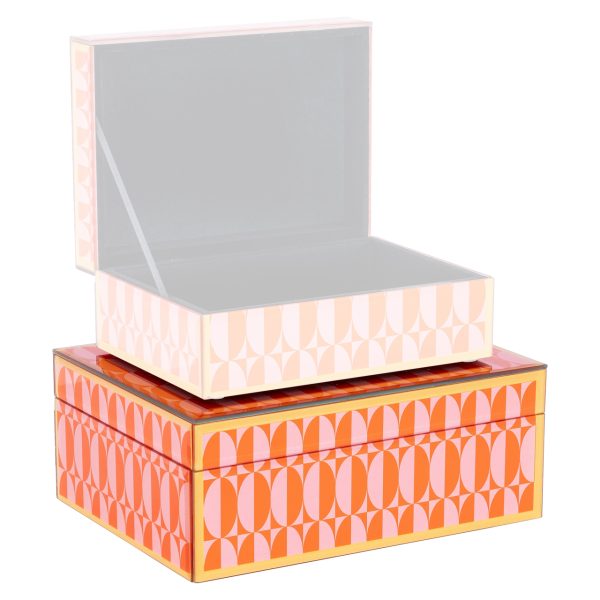 Opbergdoos Abba pink large Richmond Interiors - Afbeelding 7