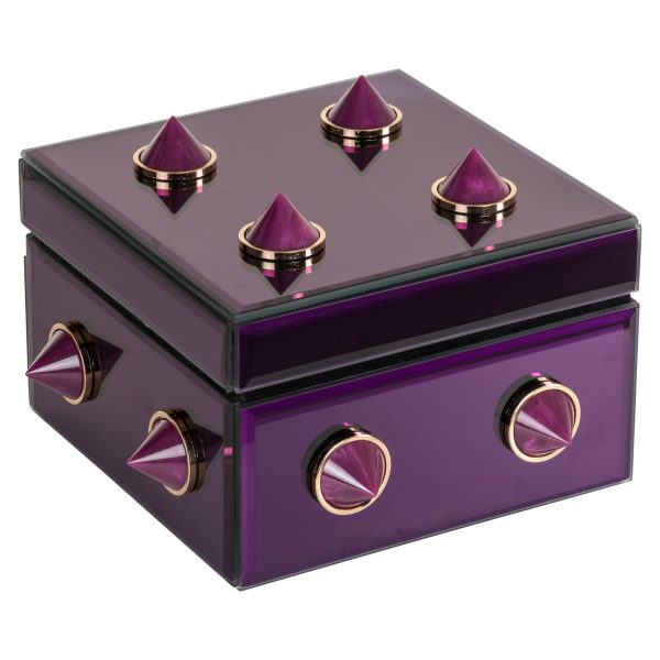 Opbergdoos Jelia purple Richmond Interiors