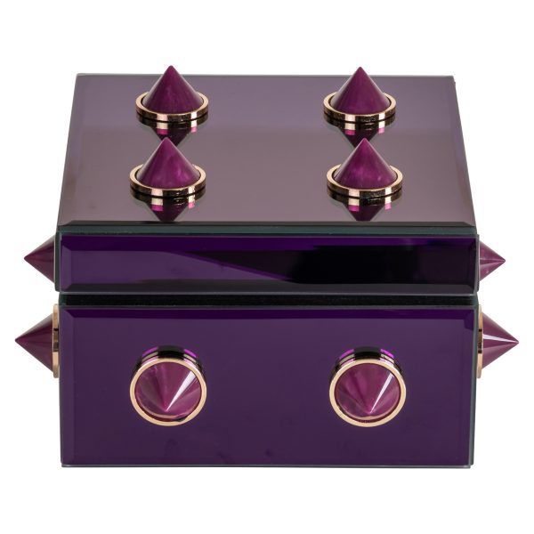 Opbergdoos Jelia purple Richmond Interiors - Afbeelding 2