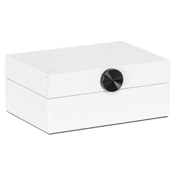 Opbergdoos Myrth white small Richmond Interiors
