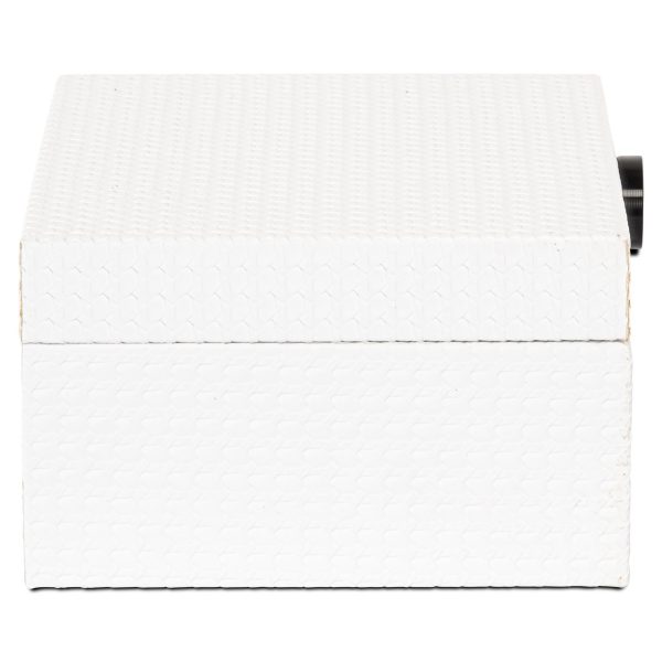 Opbergdoos Myrth white large Richmond Interiors - Afbeelding 4
