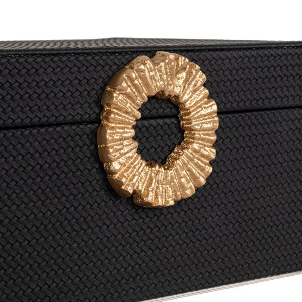 Opbergdoos Amal black/gold large Richmond Interiors - Afbeelding 8