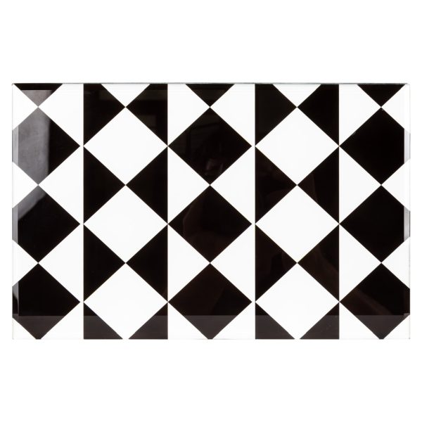 Opbergdoos Silas black/white large Richmond Interiors - Afbeelding 4