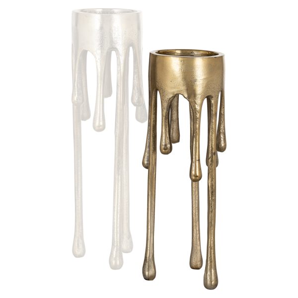 Kandelaar Lorin brushed gold small Richmond Interiors - Afbeelding 3