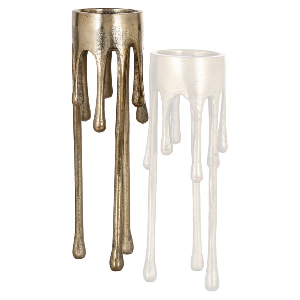 Kandelaar Lorin brushed gold large Richmond Interiors - Afbeelding 2