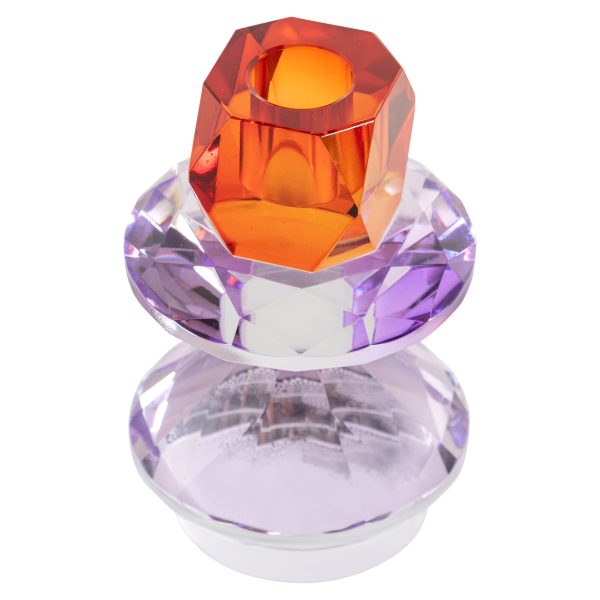 Kandelaar Yalena purple small Richmond Interiors - Afbeelding 2