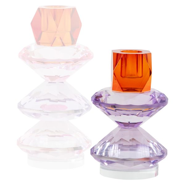 Kandelaar Yalena purple small Richmond Interiors - Afbeelding 4