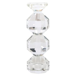 Kandelaar Safia clear transparent small Richmond Interiors