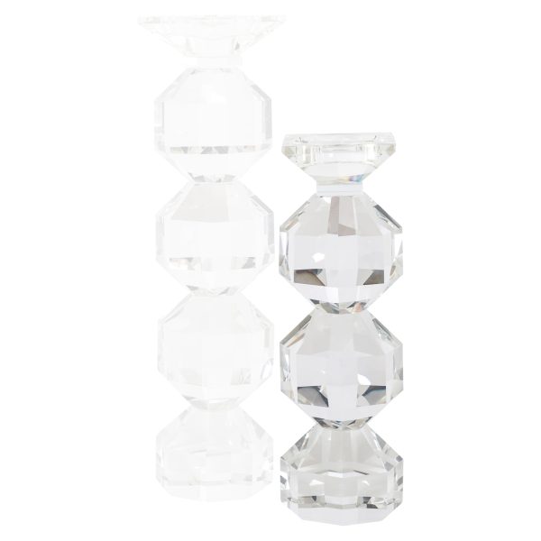 Kandelaar Safia clear transparent small Richmond Interiors - Afbeelding 4