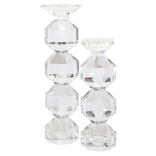 Kandelaar Safia clear transparent large Richmond Interiors - Afbeelding 3
