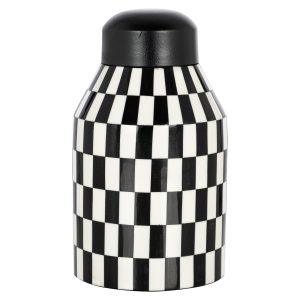 Opbergdoos Malou black/white small Richmond Interiors