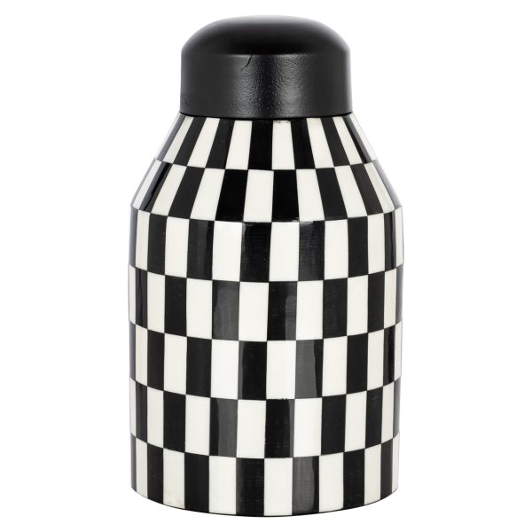 Opbergdoos Malou black/white small Richmond Interiors
