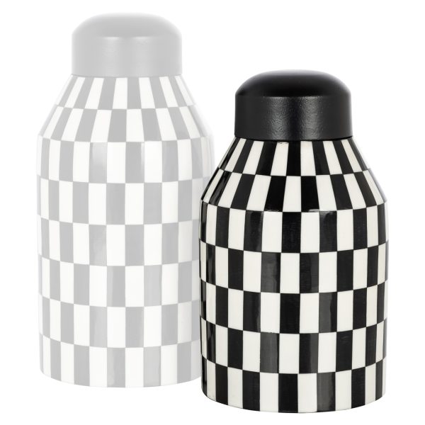 Opbergdoos Malou black/white small Richmond Interiors - Afbeelding 4