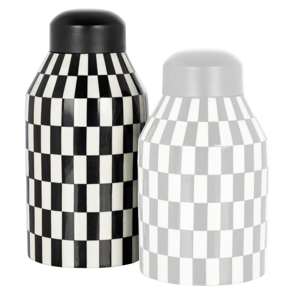 Opbergdoos Malou black/white large Richmond Interiors - Afbeelding 3