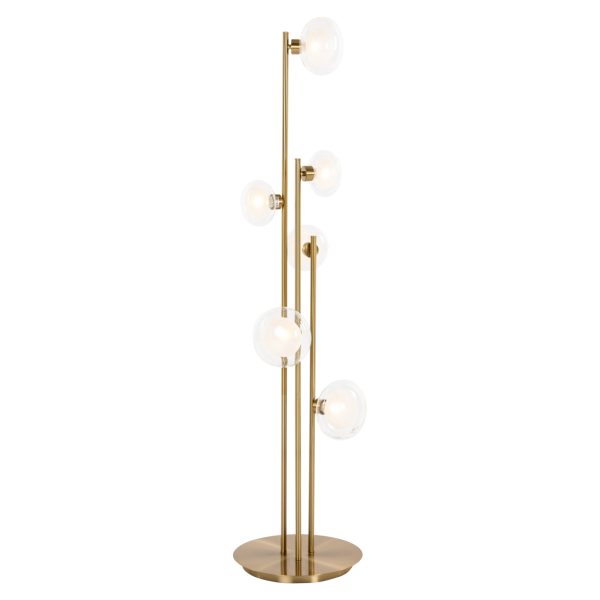 Vloerlamp Luva brushed gold Richmond Interiors