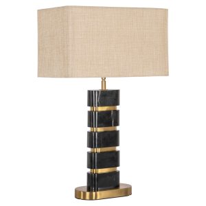 Tafellamp Levina black/gold Richmond Interiors
