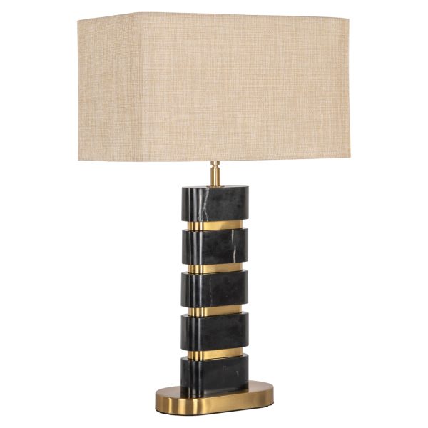Tafellamp Levina black/gold Richmond Interiors