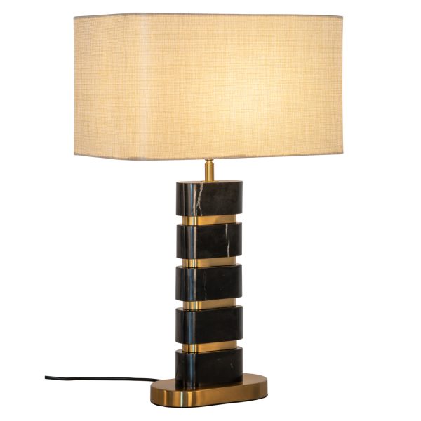 Tafellamp Levina black/gold Richmond Interiors - Afbeelding 2