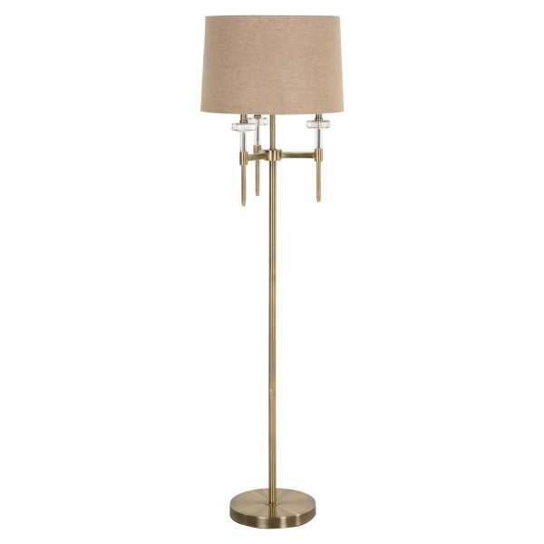 Vloerlamp Josie brushed gold Richmond Interiors