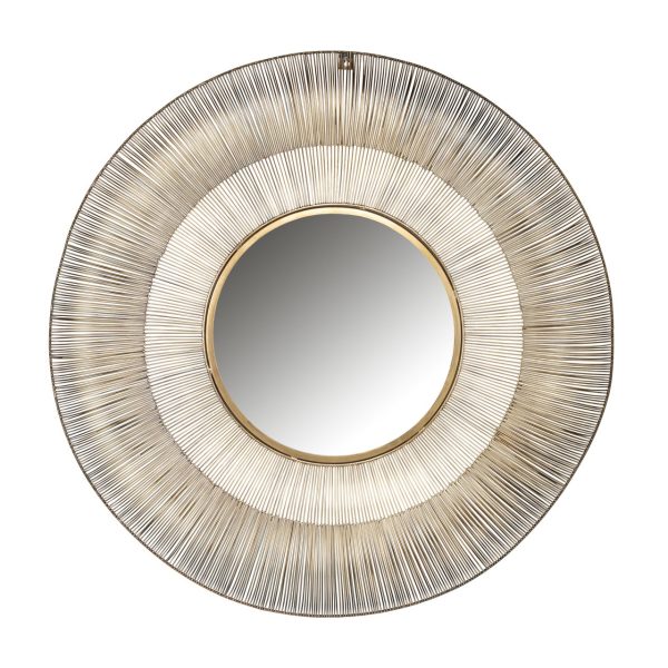 Spiegel Aliza brushed gold 101Ø Richmond Interiors