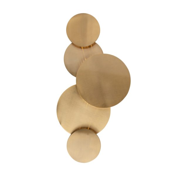 Wandlamp Collin brushed gold Richmond Interiors