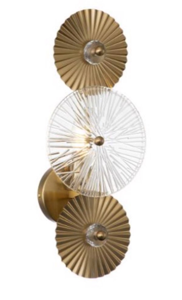Wandlamp Aidan brushed gold Richmond Interiors