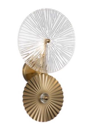 Wandlamp Otis brushed gold Richmond Interiors