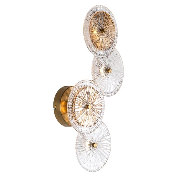 Wandlamp Linzi brushed gold Richmond Interiors - Afbeelding 2