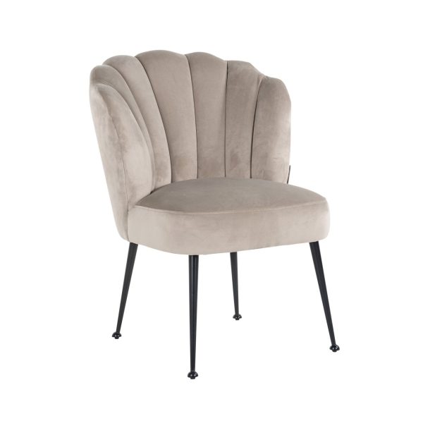Eetkamerstoel Pippa khaki velvet Richmond Interiors