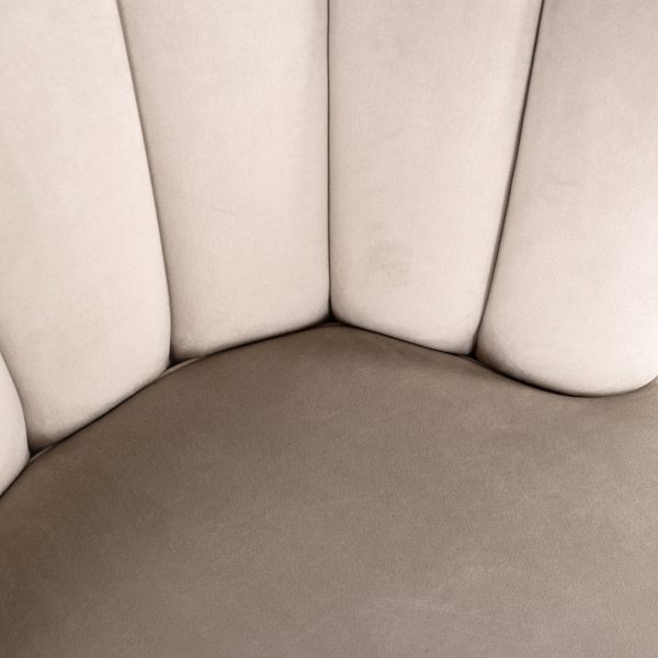 Eetkamerstoel Pippa khaki velvet Richmond Interiors - Afbeelding 6