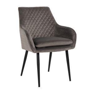Eetkamerstoel Chrissy stone velvet (Set of 2) Richmond Interiors