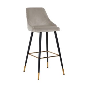 Barstoel Imani khaki velvet (Set of 2) Richmond Interiors