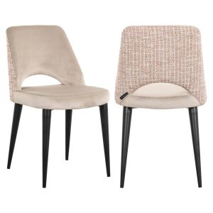 Eetkamerstoel Tabitha trendy rose (Set of 2) Richmond Interiors