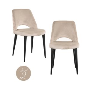 Eetkamerstoel Tabitha trendy rose (Set of 2) Richmond Interiors
