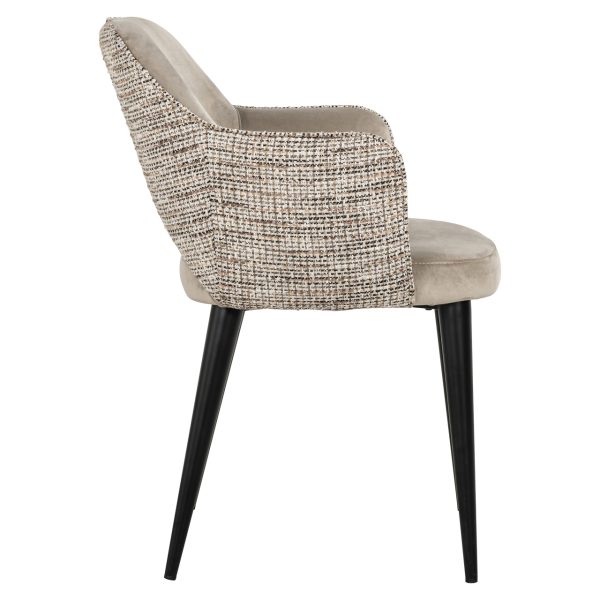 Eetkamerstoel Giovanna trendy nature fire retardant Richmond Interiors - Afbeelding 2