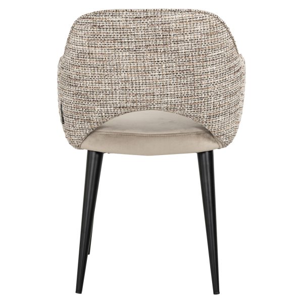 Eetkamerstoel Giovanna trendy nature fire retardant Richmond Interiors - Afbeelding 3