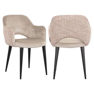 Eetkamerstoel Giovanna trendy rose Richmond Interiors