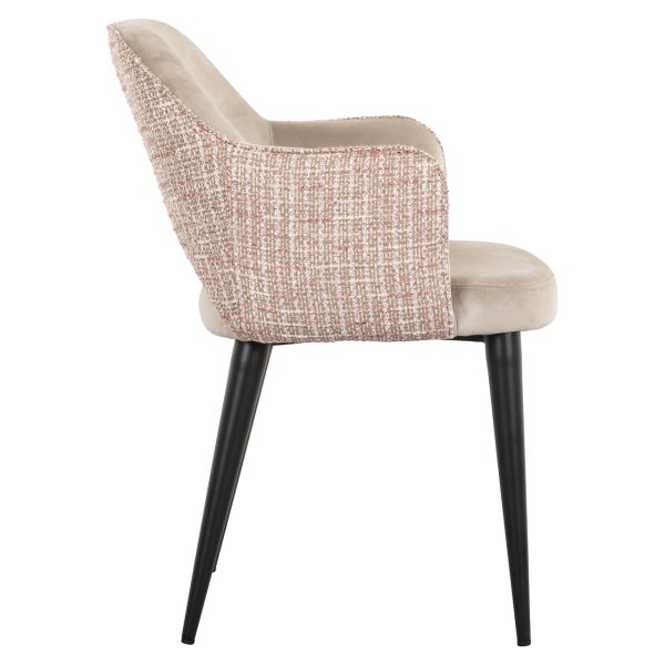 Eetkamerstoel Giovanna trendy rose Richmond Interiors - Afbeelding 3