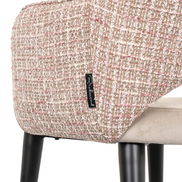 Eetkamerstoel Giovanna trendy rose Richmond Interiors - Afbeelding 6