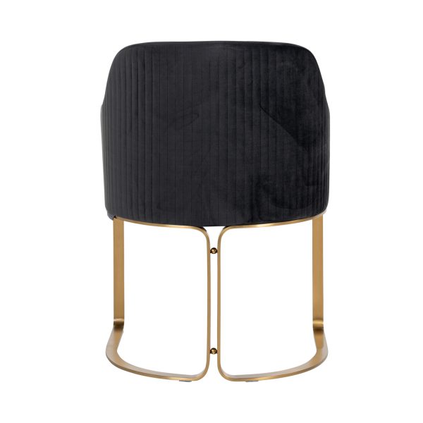 Eetkamerstoel Hadley quartz anthracite fire retardant Richmond Interiors - Afbeelding 3