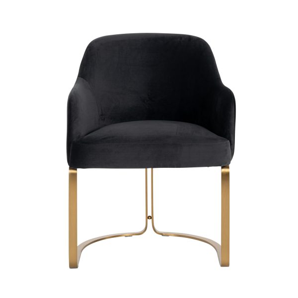 Eetkamerstoel Hadley quartz anthracite fire retardant Richmond Interiors - Afbeelding 4