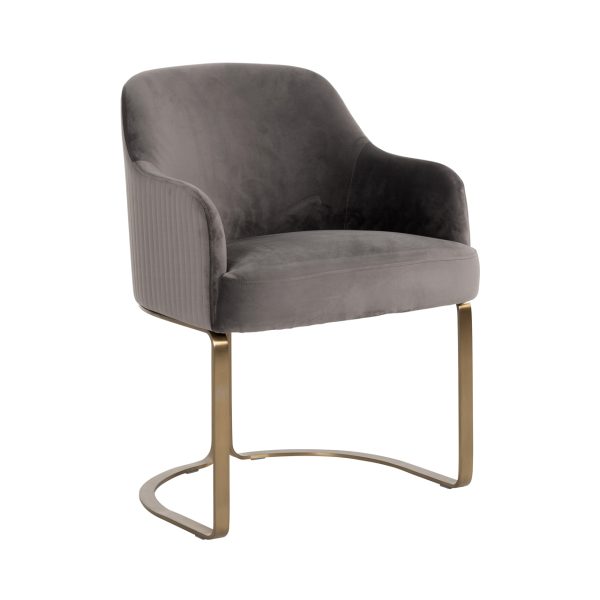 Eetkamerstoel Hadley stone velvet Richmond Interiors