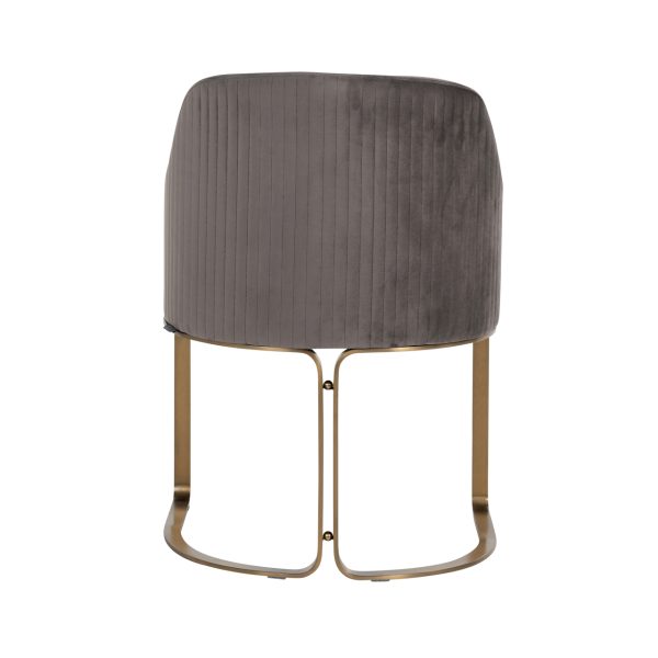 Eetkamerstoel Hadley stone velvet Richmond Interiors - Afbeelding 3