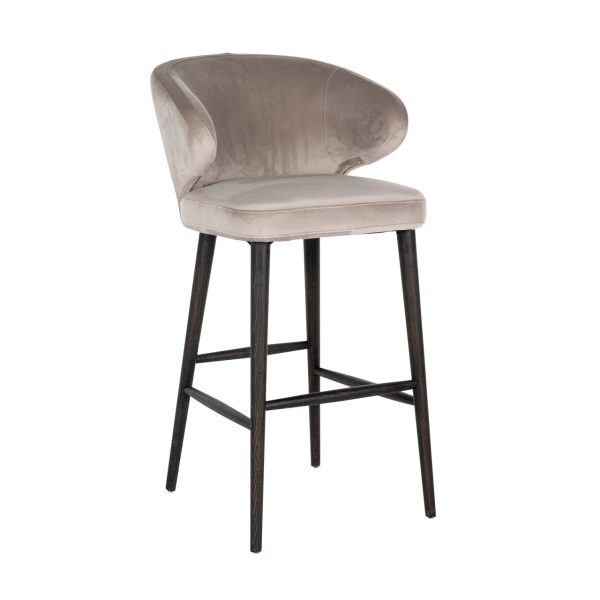 Barstoel Indigo khaki velvet Richmond Interiors