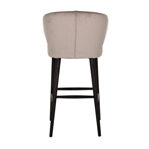 Barstoel Indigo khaki velvet Richmond Interiors - Afbeelding 3