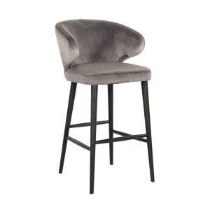 Barstoel Indigo stone velvet Richmond Interiors