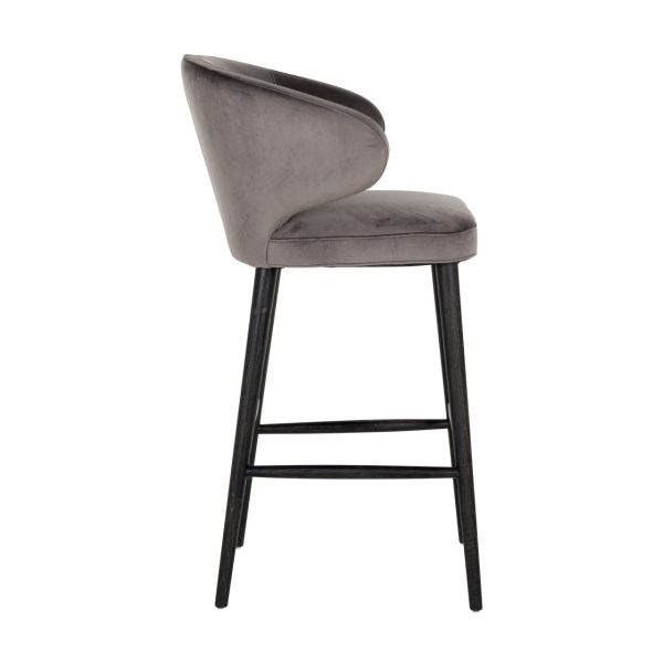 Barstoel Indigo stone velvet Richmond Interiors - Afbeelding 2