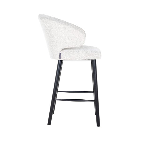 Barstoel Indigo white bouclé Richmond Interiors - Afbeelding 2
